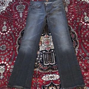 7 For All Mankind boot cut jeans